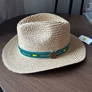 2026 Masters Natural Straw Hat with Green Masters Ribbon